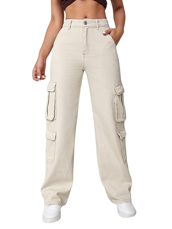 GRECIILOOKS Jeans for Women | Jeans Pant for Women | Baggy Jeans for Women | Women Jeans | Baggy Jeans for Women HIGH Waist | Bell Bottom Jeans for Women